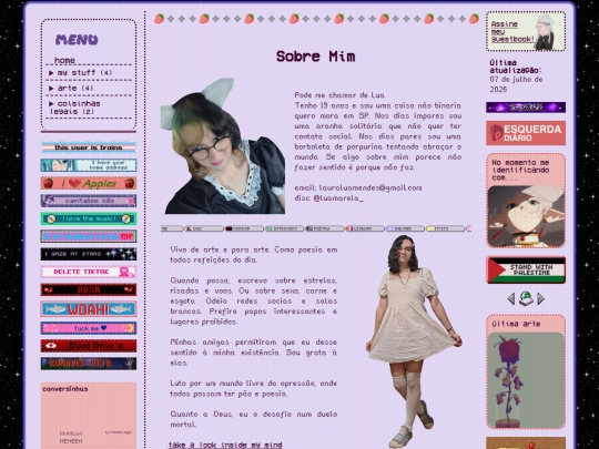 about-me screenshot