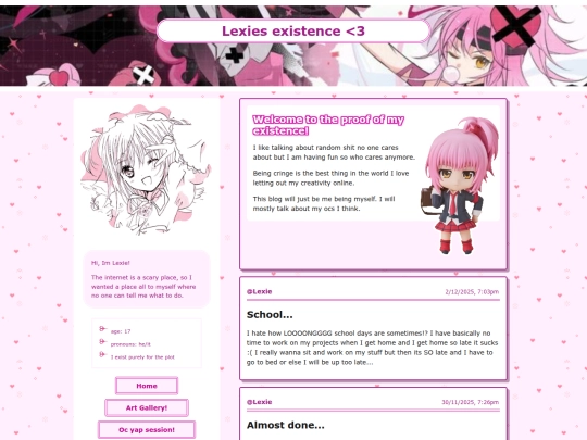 blog screenshot