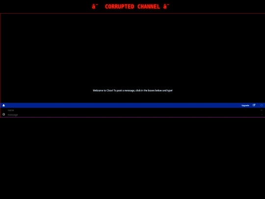corrupted screenshot