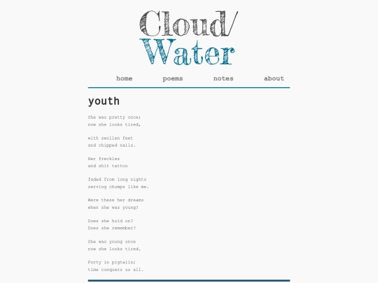 poems/youth screenshot