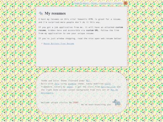 resumes screenshot
