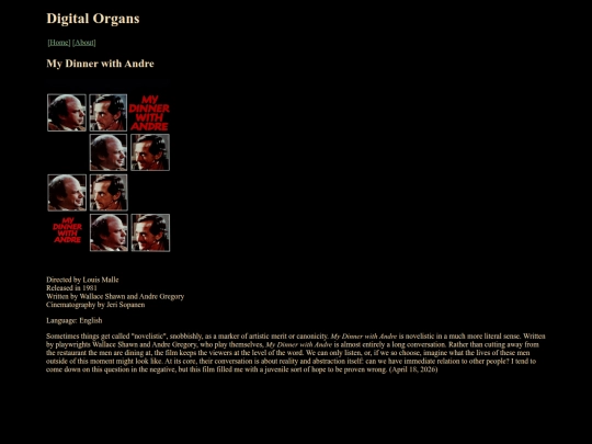 Films/MyDinnerWithAndre screenshot