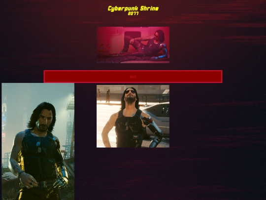 shrines/cyberpunk2077 screenshot