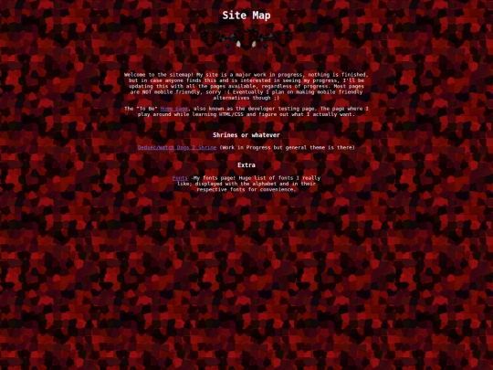 sitemap screenshot