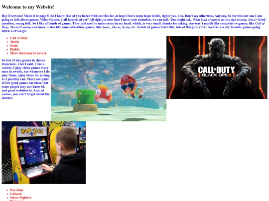 CSS Documents/Page 5 screenshot