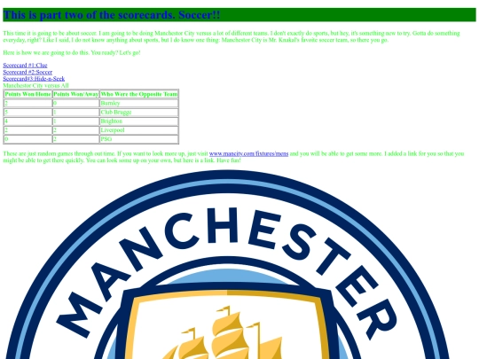 CSS Documents/Scorecard2 screenshot