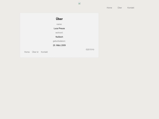 Über screenshot