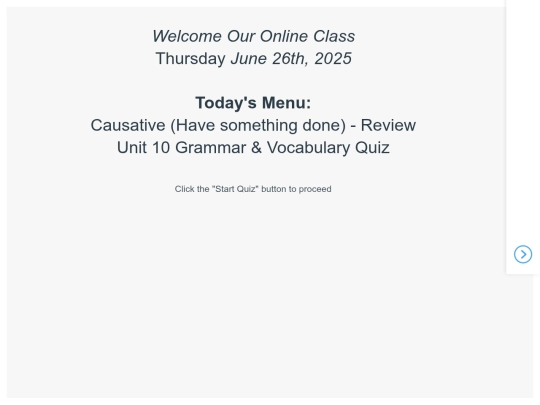 Global Teens Level 12 - June 26th class (Published) screenshot