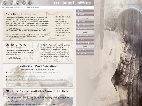 sites screenshot
