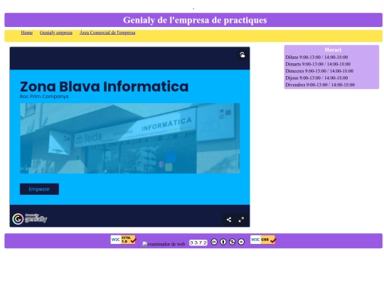 Pagina_empresa screenshot