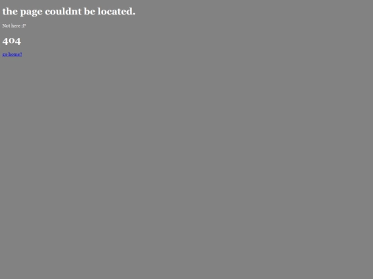 not_found screenshot