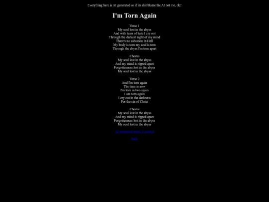Music screenshot