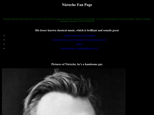 Nietzche screenshot