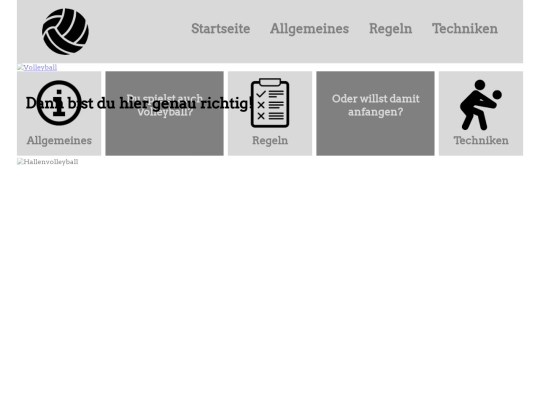 STARTSEITE screenshot
