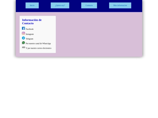 contacto screenshot