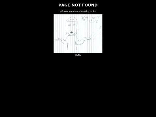not_found screenshot