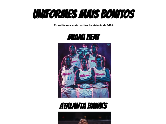 uniformes screenshot
