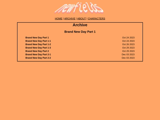 archive screenshot
