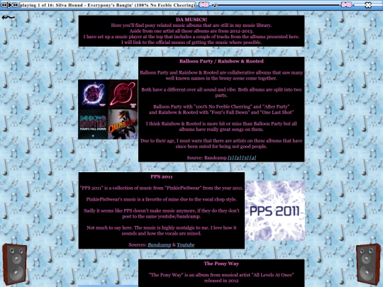 Pony/DaMusics screenshot