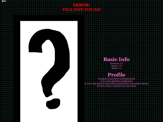 characters/NO_DATA screenshot