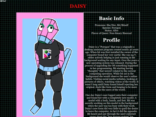 characters/daisy screenshot