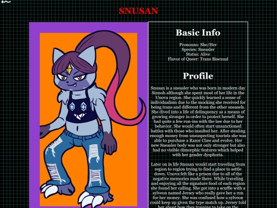 characters/snusan screenshot