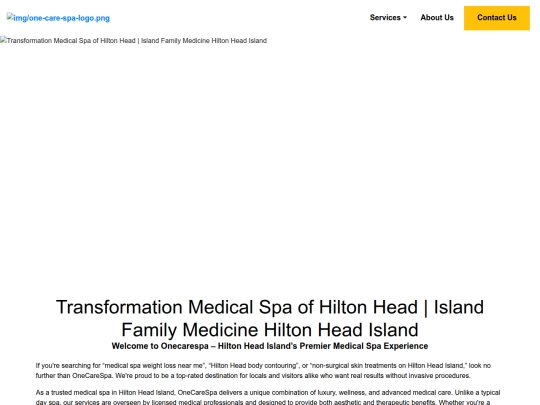 transformation-medical-spa-of-hilton-head-island-family-medicine-hilton-head-island screenshot