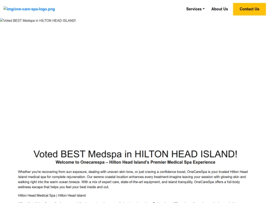 voted-best-medspa-in-hilton-head-island screenshot