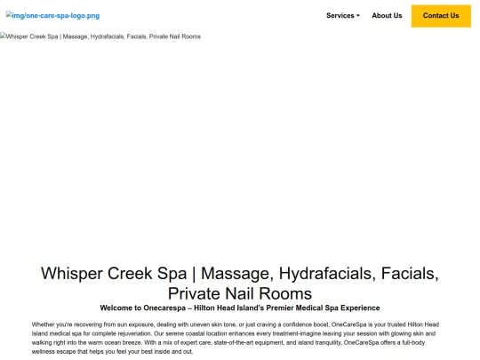 whisper-creek-spa-massage-hydrafacials-facials-private-nail-rooms screenshot