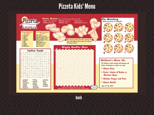 pizzeta screenshot