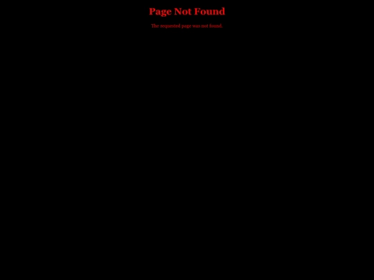 not_found screenshot