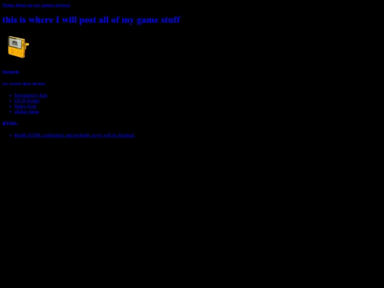 my-games screenshot