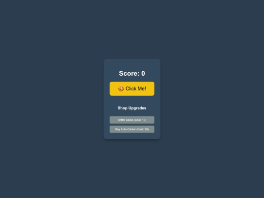 clicker screenshot