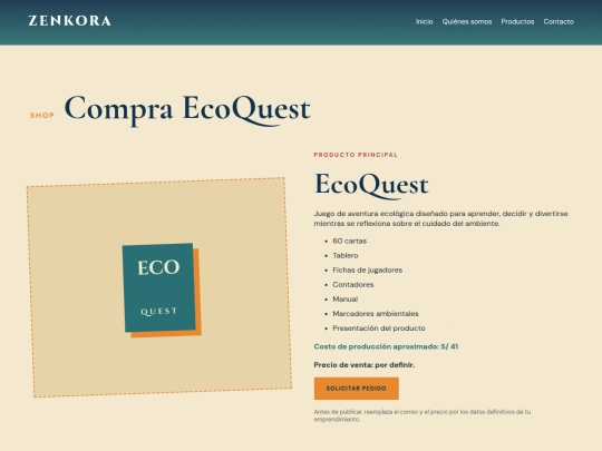 tienda screenshot