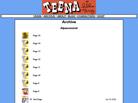 archive screenshot
