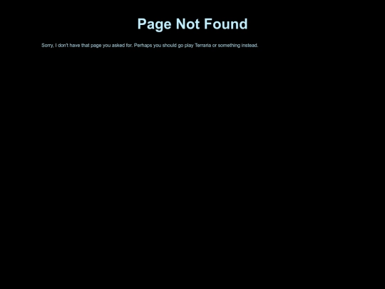 not_found screenshot