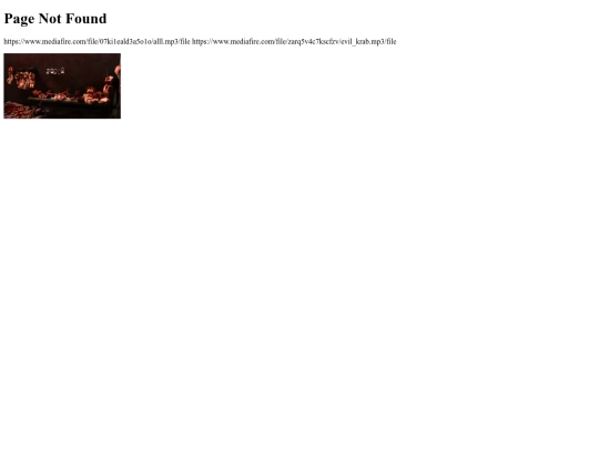 not_found screenshot