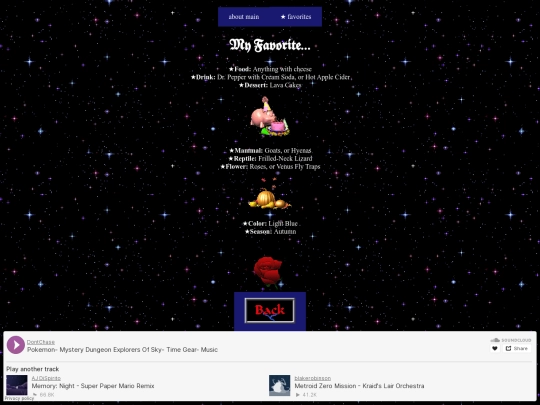 about-faves screenshot