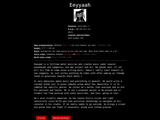 characters/eeyyaah screenshot