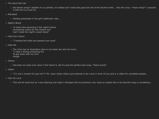characters/lucienplaylistnotes screenshot