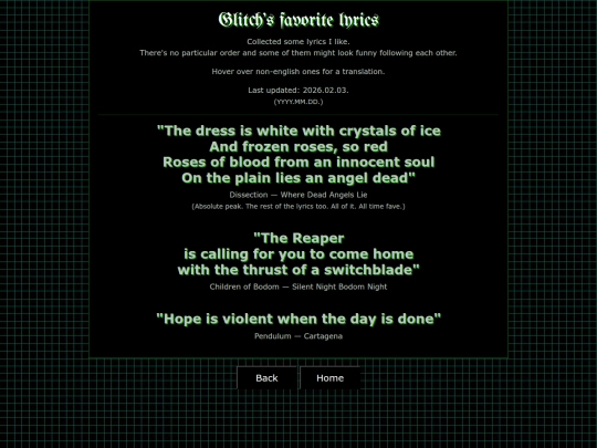 favlyrics screenshot