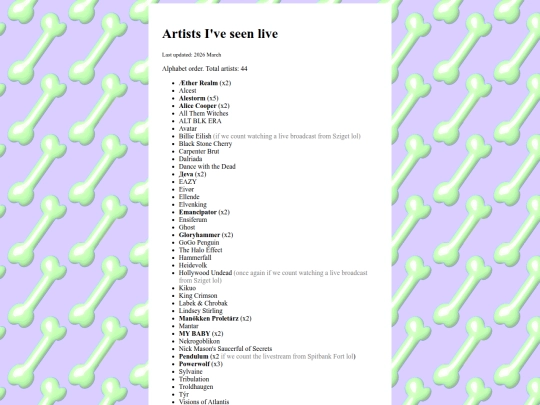 liveartists screenshot