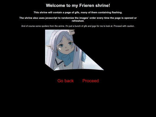 shrines/frieren/frierenintro screenshot
