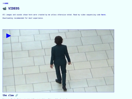 videos screenshot