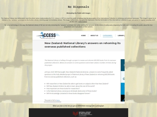 html/Misuse of Image by NLNZ screenshot