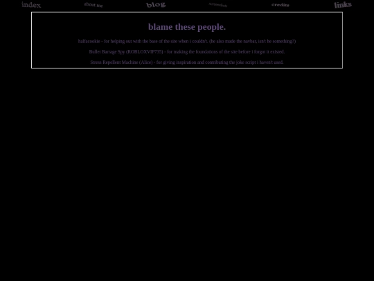 credits screenshot