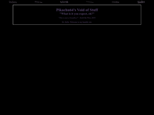 index screenshot