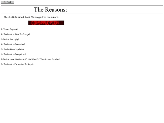 reasons screenshot