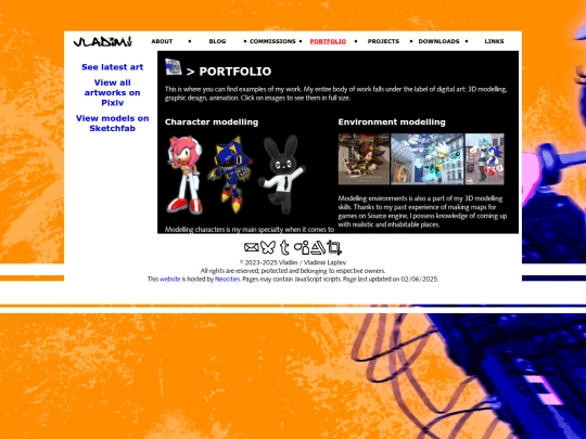 portfolio screenshot
