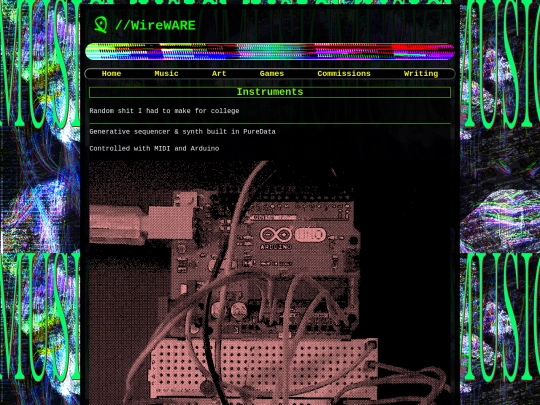 instruments screenshot